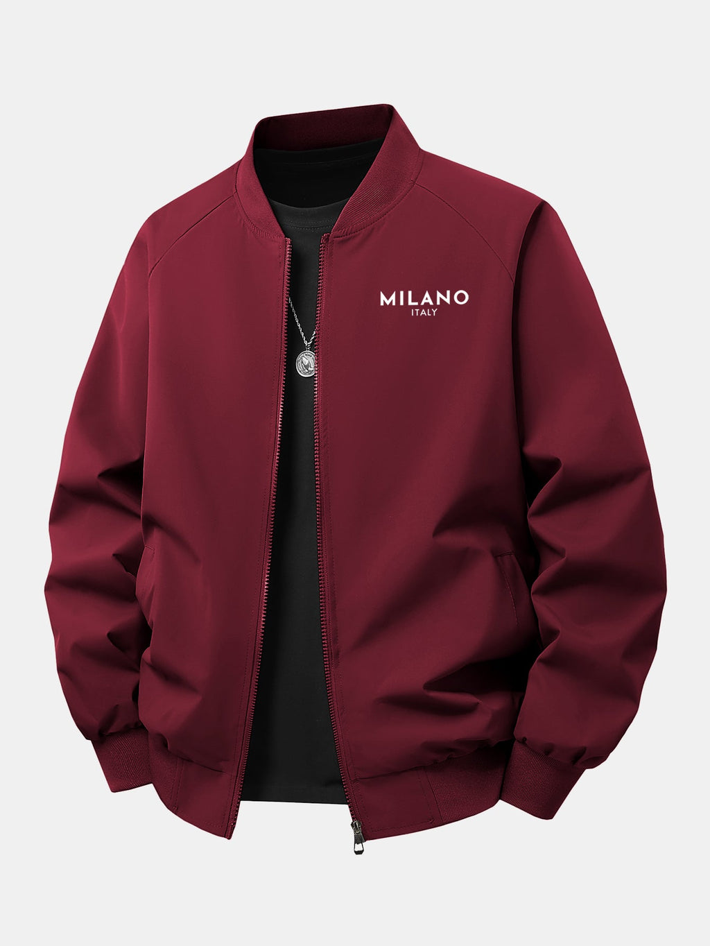 Men's Milano Italy Graphic Bomber Jacket