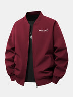 Men's Milano Italy Graphic Bomber Jacket