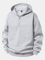 Men's Quarter-Zip Hoodie Tracksuit – Relaxed Jogger Set