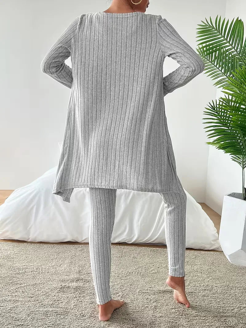 Women's Three-piece Trouser Lounge Set
