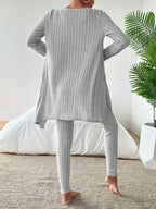 Women's Three-piece Trouser Lounge Set