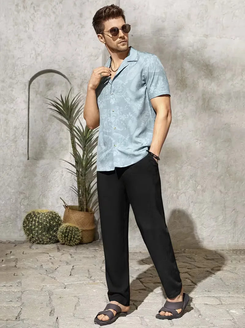 Men's Lightweight Drawstring Trousers