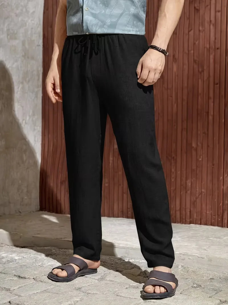 Men's Lightweight Drawstring Trousers