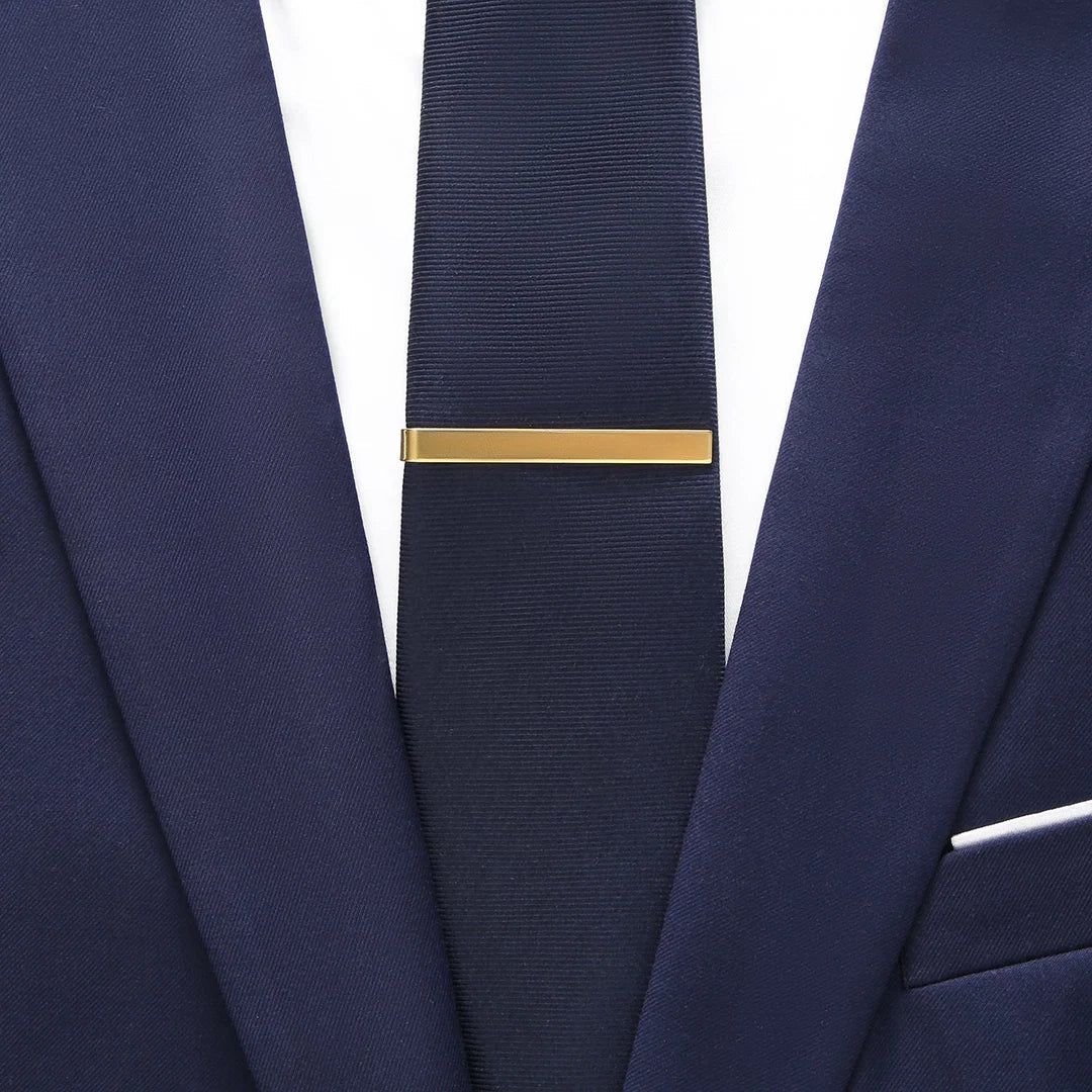 Men's Formal Tie Clip with Clean Vintage Character for Tailored Looks