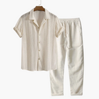 Men's Coastal Shirt and Tailored Trouser Set