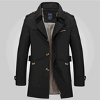 Men's Classic Trench Coat – Water-Repellent