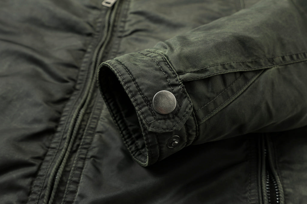 Men's Bomber Jacket with Mandarin Collar – Style 2