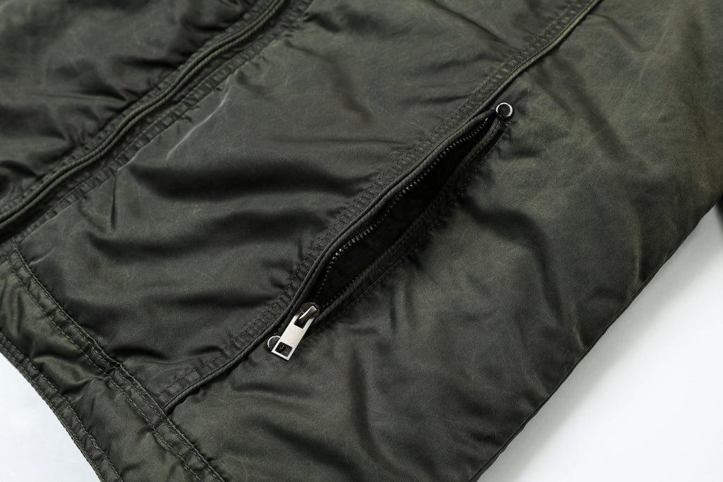 Men's Bomber Jacket with Mandarin Collar – Style 2