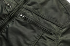 Men's Bomber Jacket with Mandarin Collar – Style 2