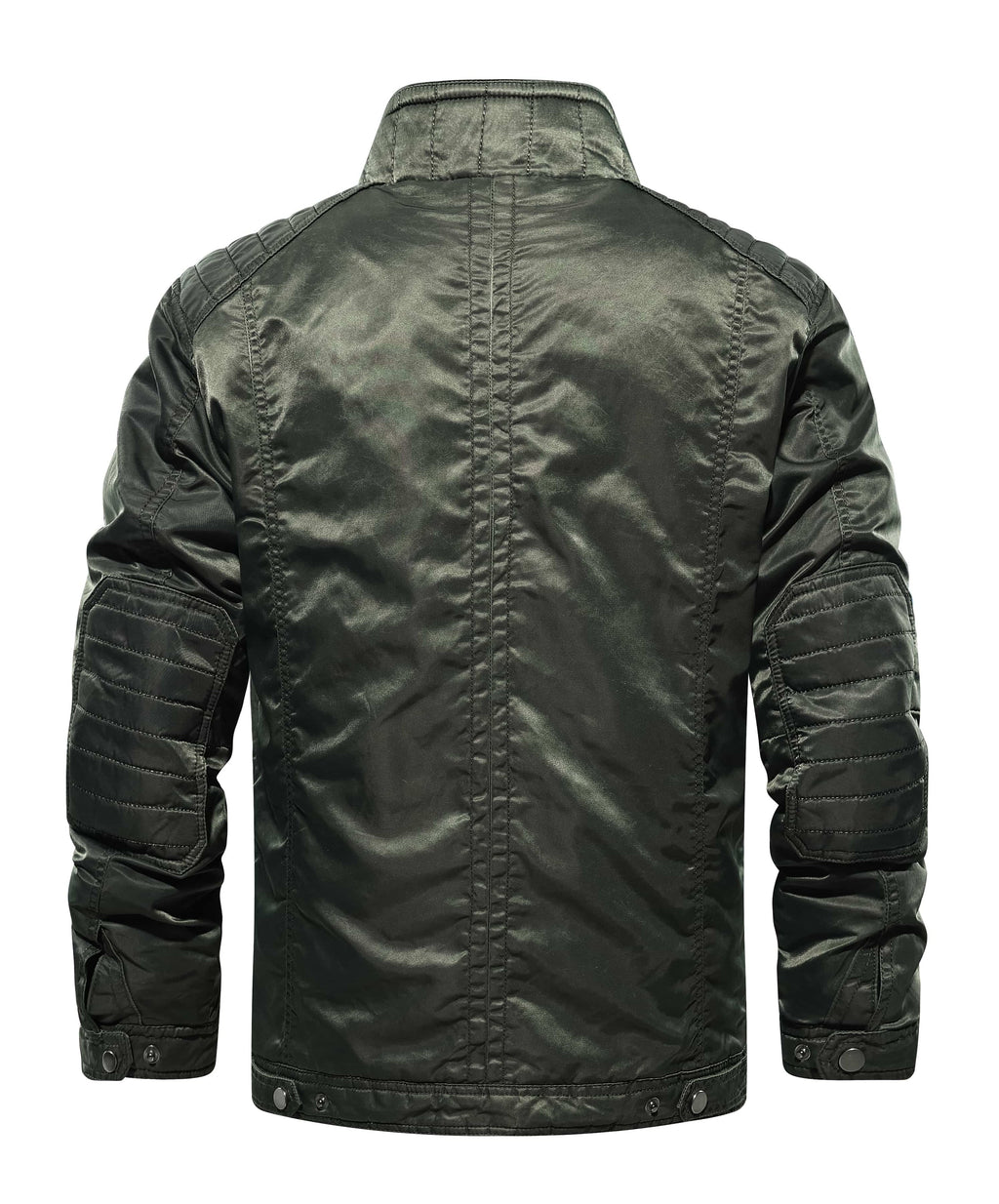 Men's Bomber Jacket with Mandarin Collar – Style 2