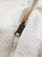 Men's Reversible Corduroy Hooded Jacket with Teddy Fleece