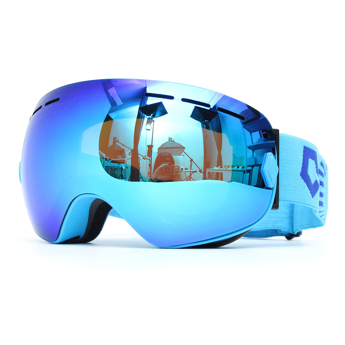 Men's Anti-Fog Ski Goggles – Dual-Lens UV Protective Snowboard