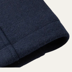 Men's Double-Collar Wool-Blend Business Coat