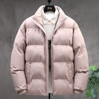 Men's Padded Stand-Collar Winter Jacket – Thick Insulated Outerwear