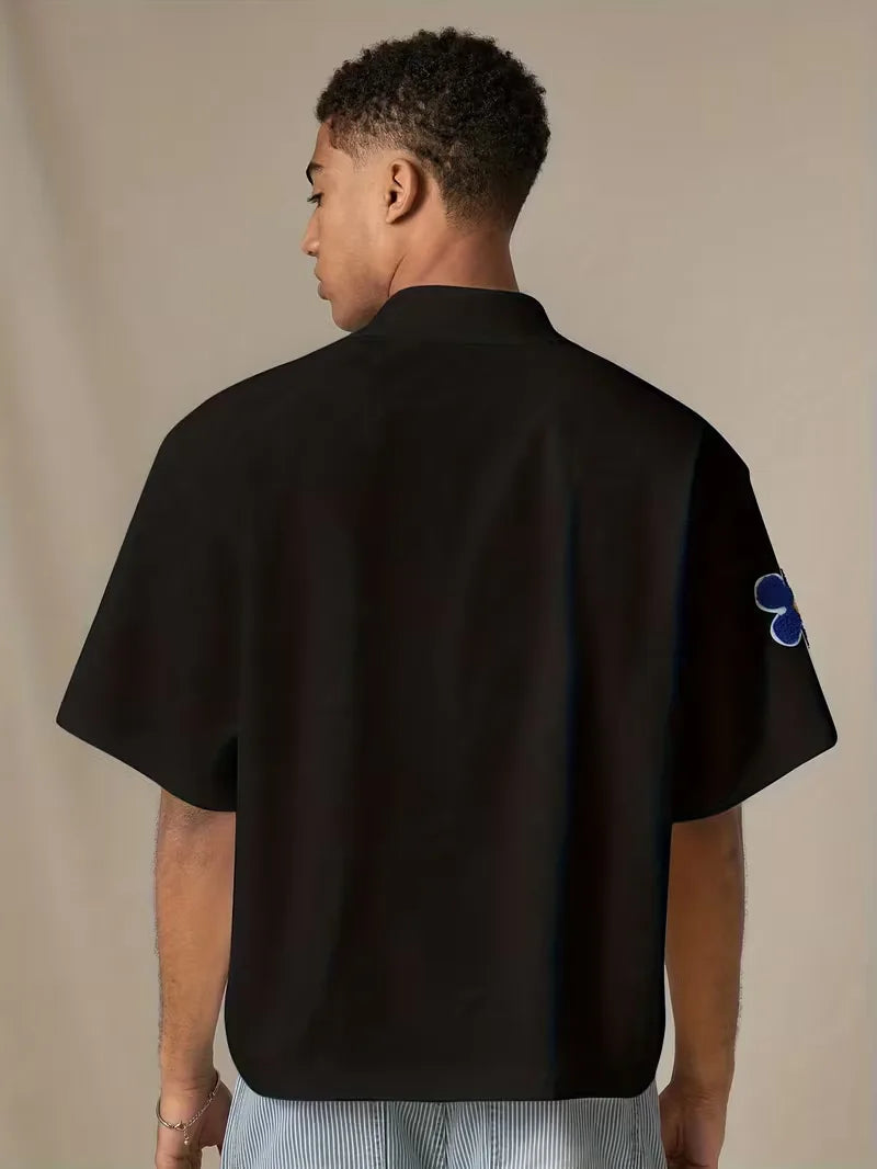 Men's Floral Short Sleeve Shirt