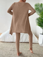 Women's Three-piece Trouser Lounge Set