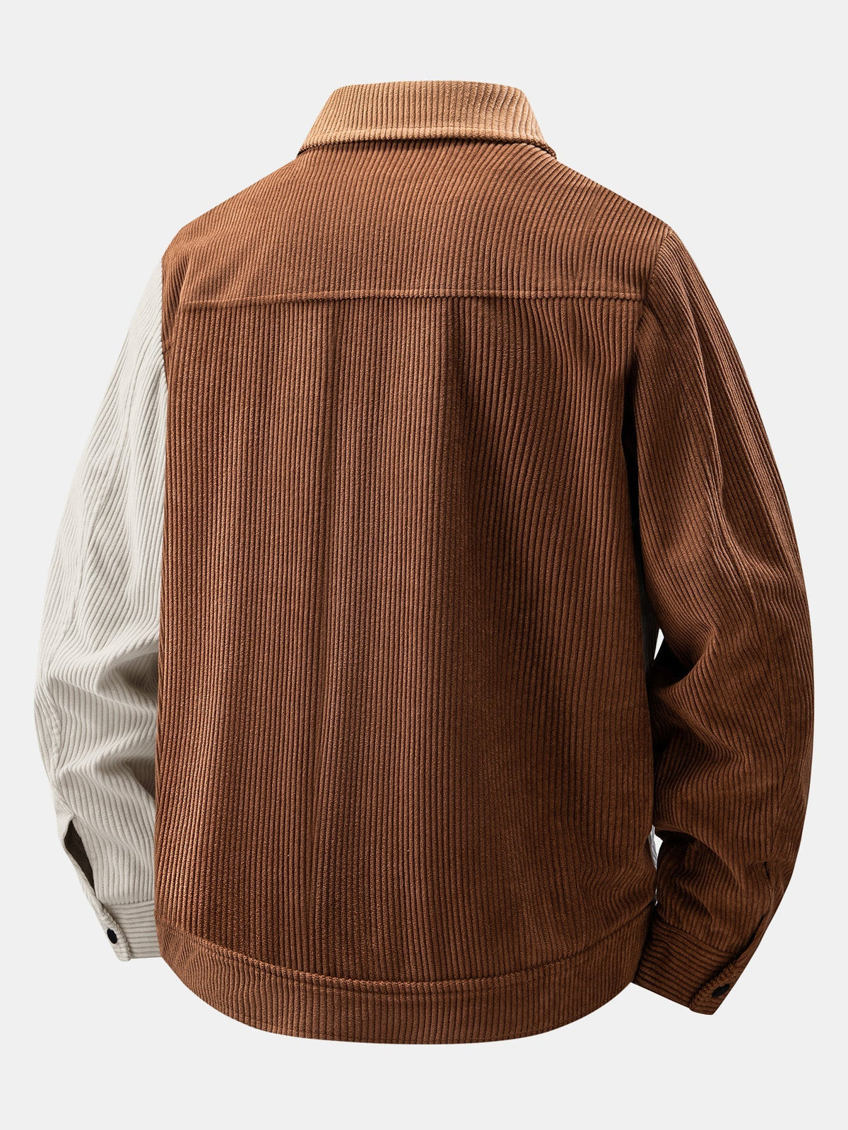 Men's Colourblock Corduroy Utility Jacket