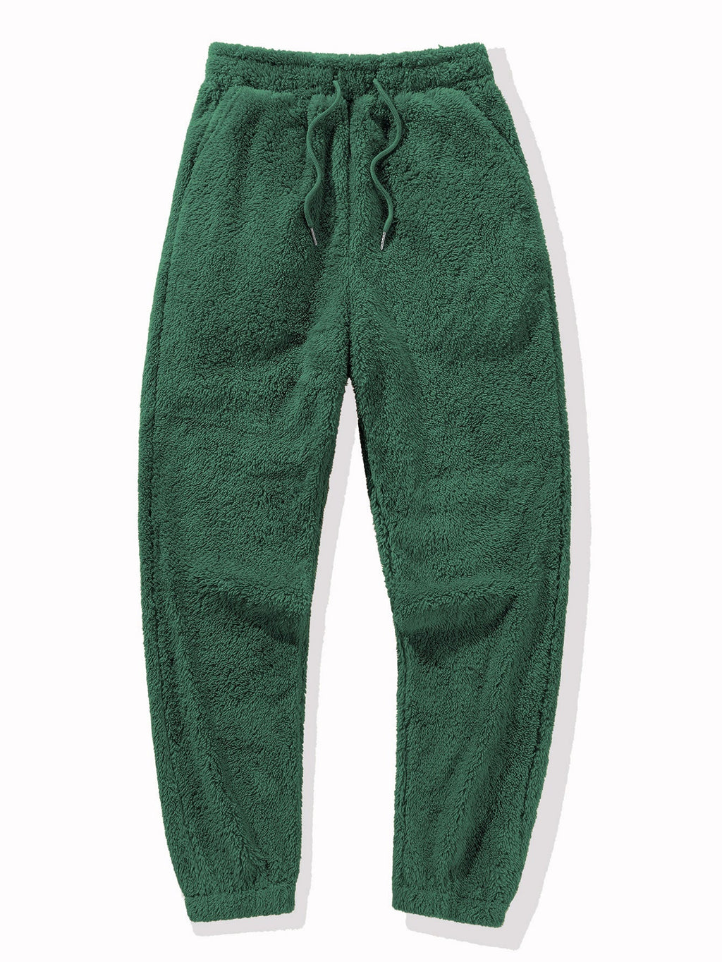 Men's Plush Teddy Fleece Tracksuit – Relaxed Hoodie and Joggers