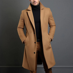 Men's wool-blend Overcoat – Tailored Longline Layer