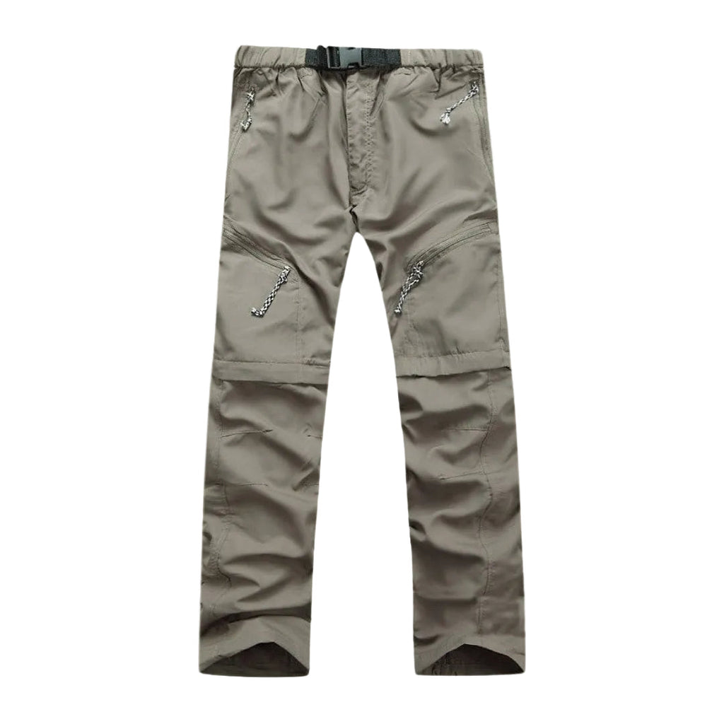 Men's Convertible Hiking Trousers – Zip-Off Outdoor Pants