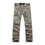 Men's Convertible Hiking Trousers – Zip-Off Outdoor Pants