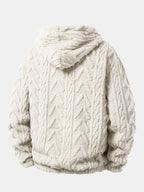 Men's Teddy Fleece Two-Piece Set – Relaxed Hoodie and Joggers