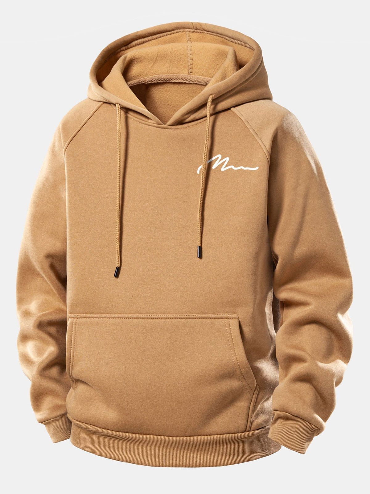 Men's Pullover Hoodie Tracksuit – Relaxed Polyester Jogger Co-Ord