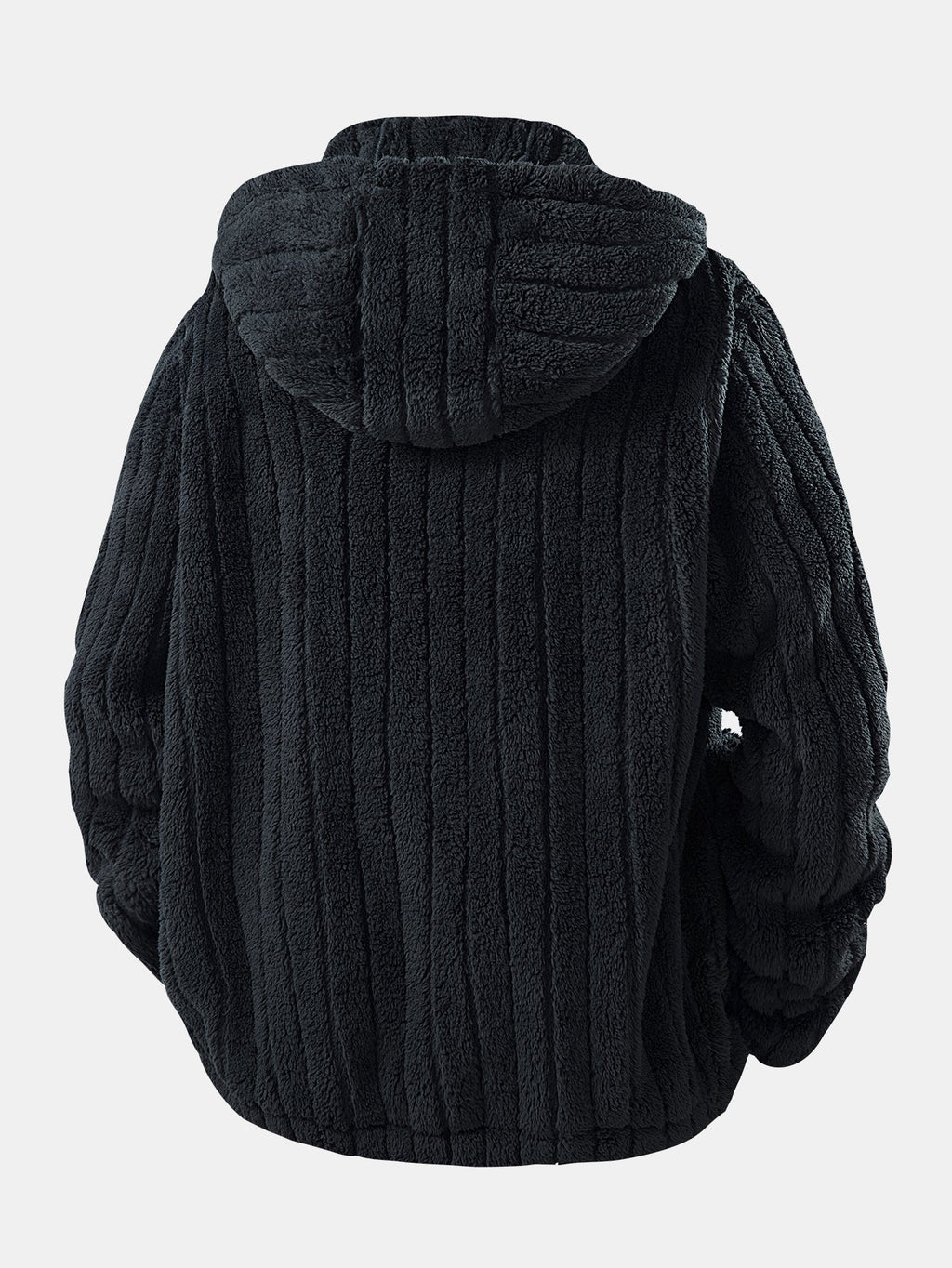 Men's Zip-Up Teddy Fleece Tracksuit – Warm Relaxed Set