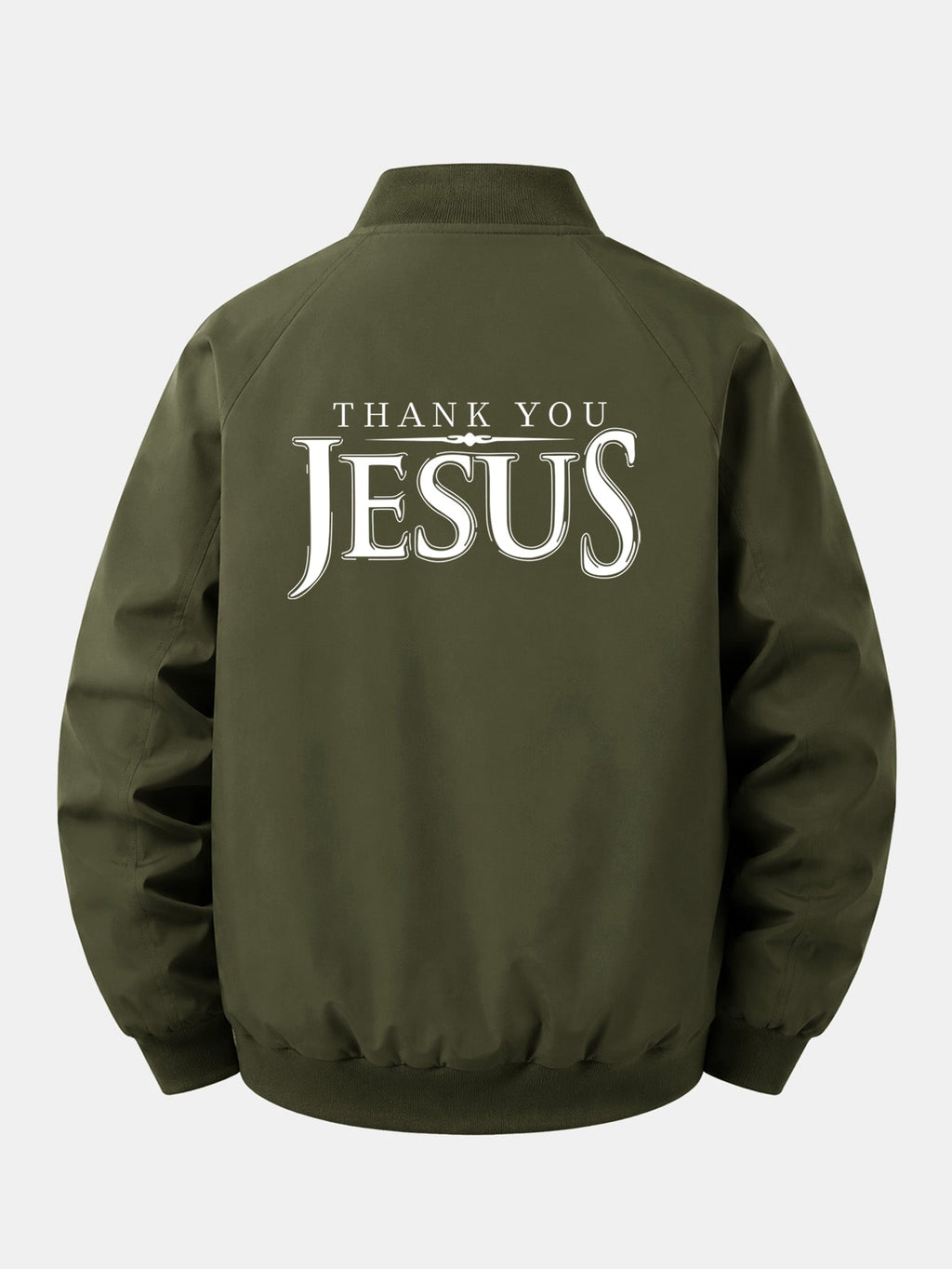 Men's Relaxed Fit Printed Bomber Jacket – Classic Zip-Up Streetwear