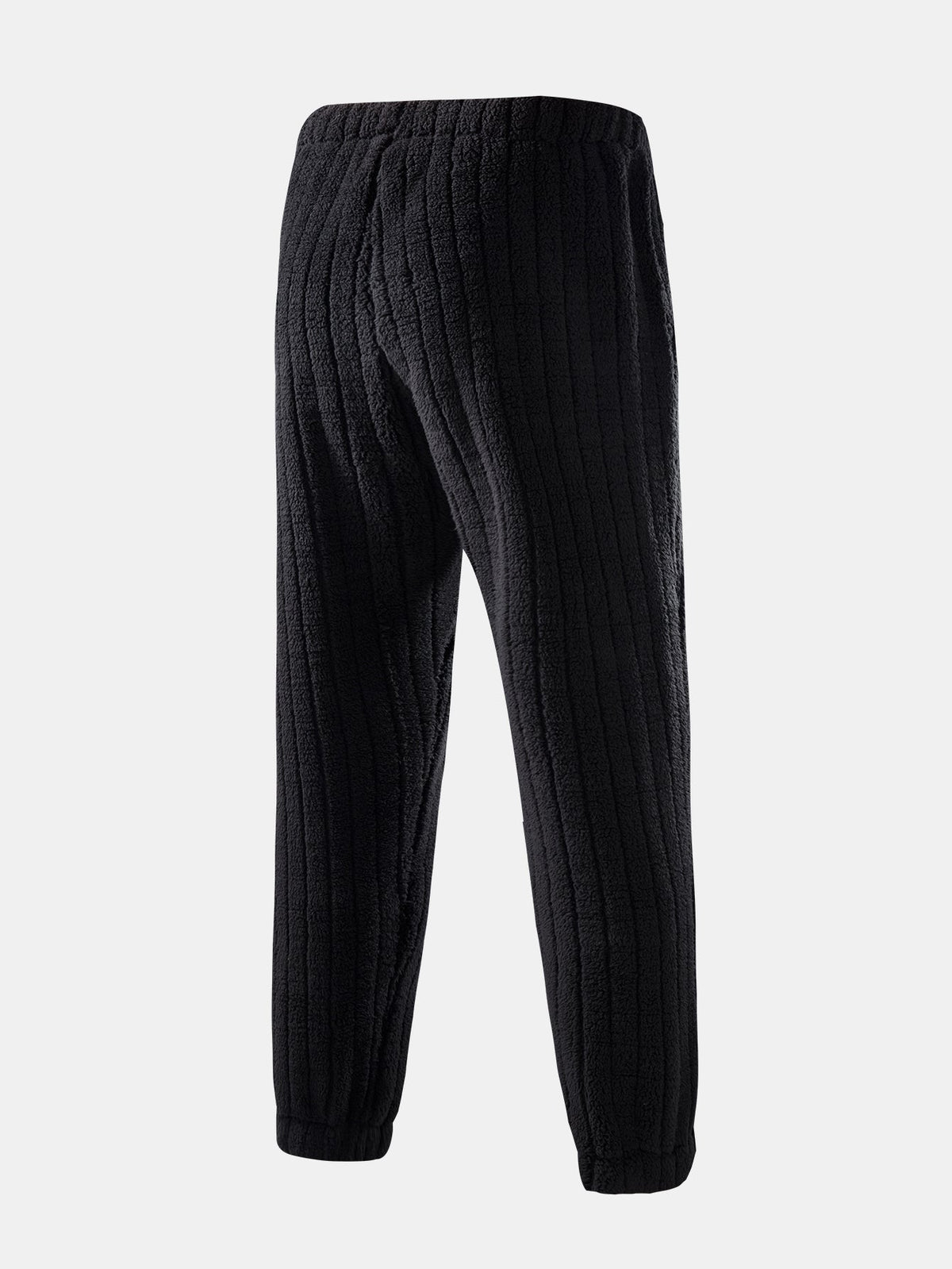 Men's Zip-Up Teddy Fleece Tracksuit – Warm Relaxed Set