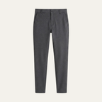 Men's Slim-Fit Stretch Dress Trousers – Flat Front
