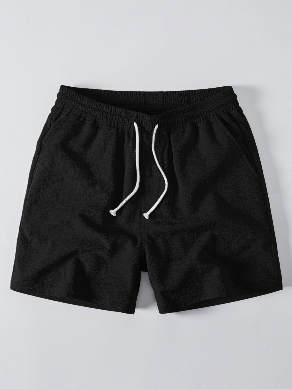 Men's Eyelet Jacquard Shirt and Shorts Resort Set
