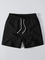 Men's Eyelet Jacquard Shirt and Shorts Resort Set