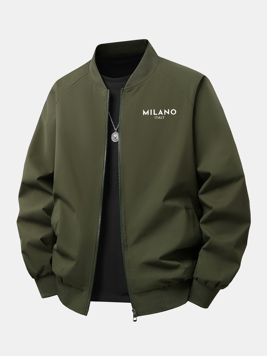 Men's Milano Italy Graphic Bomber Jacket