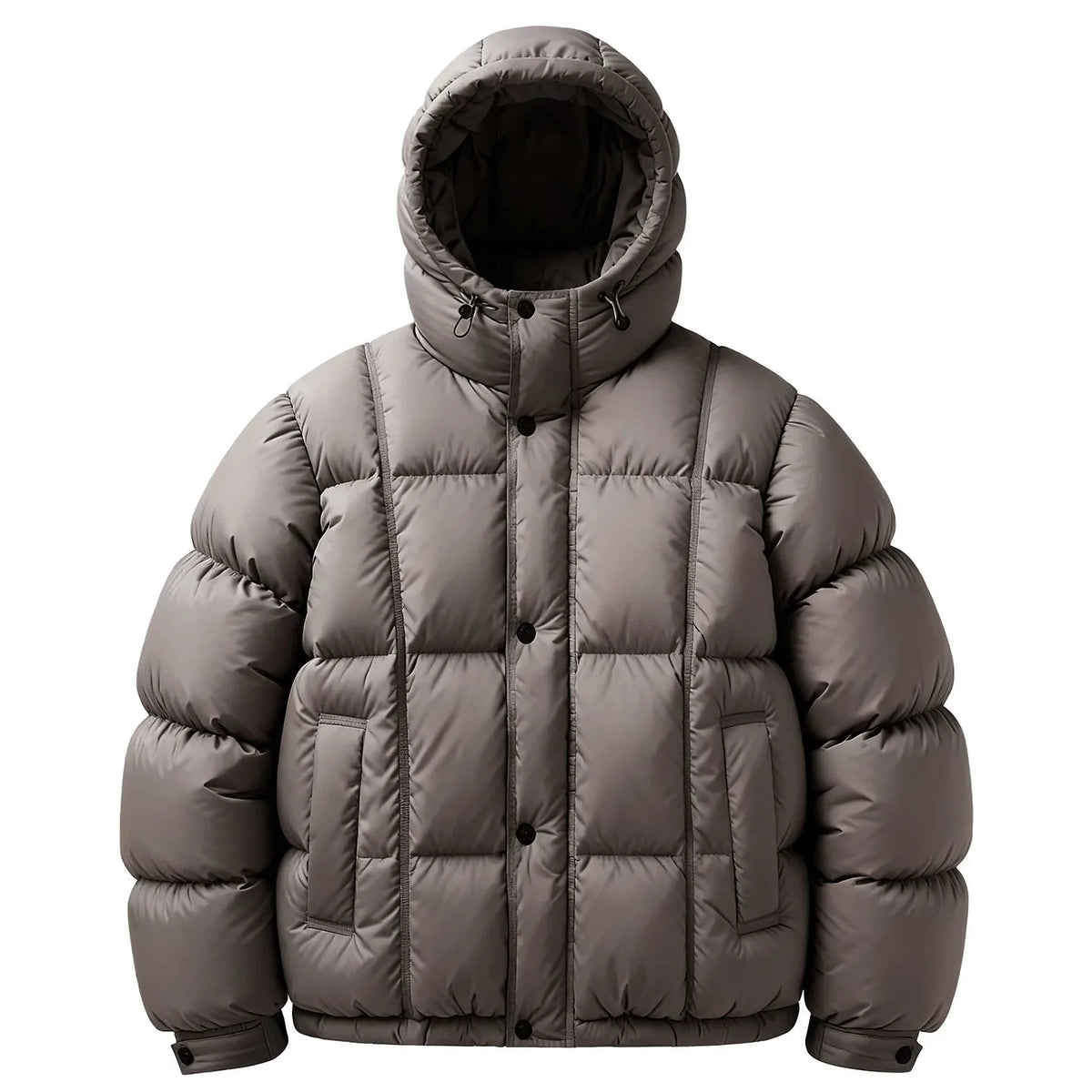 Men's Puffer Jacket with Hood – Style 6