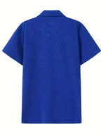Men's Textured Short Sleeve Shirt