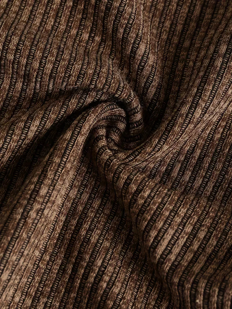 Men's Knitted Jacquard T-Shirt