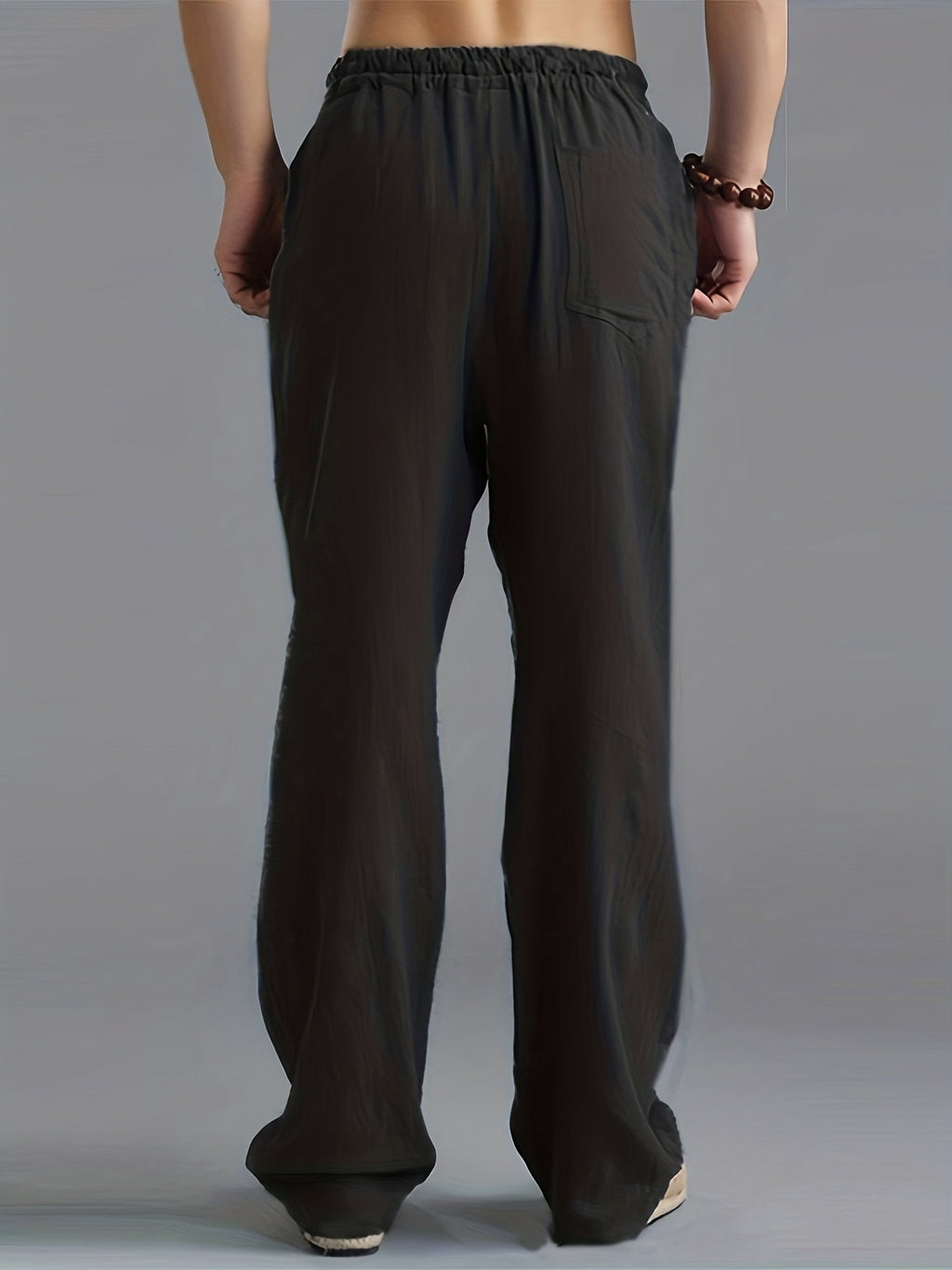Men's Wide-Leg Joggers – Relaxed Lounge Fit, S to 5XL