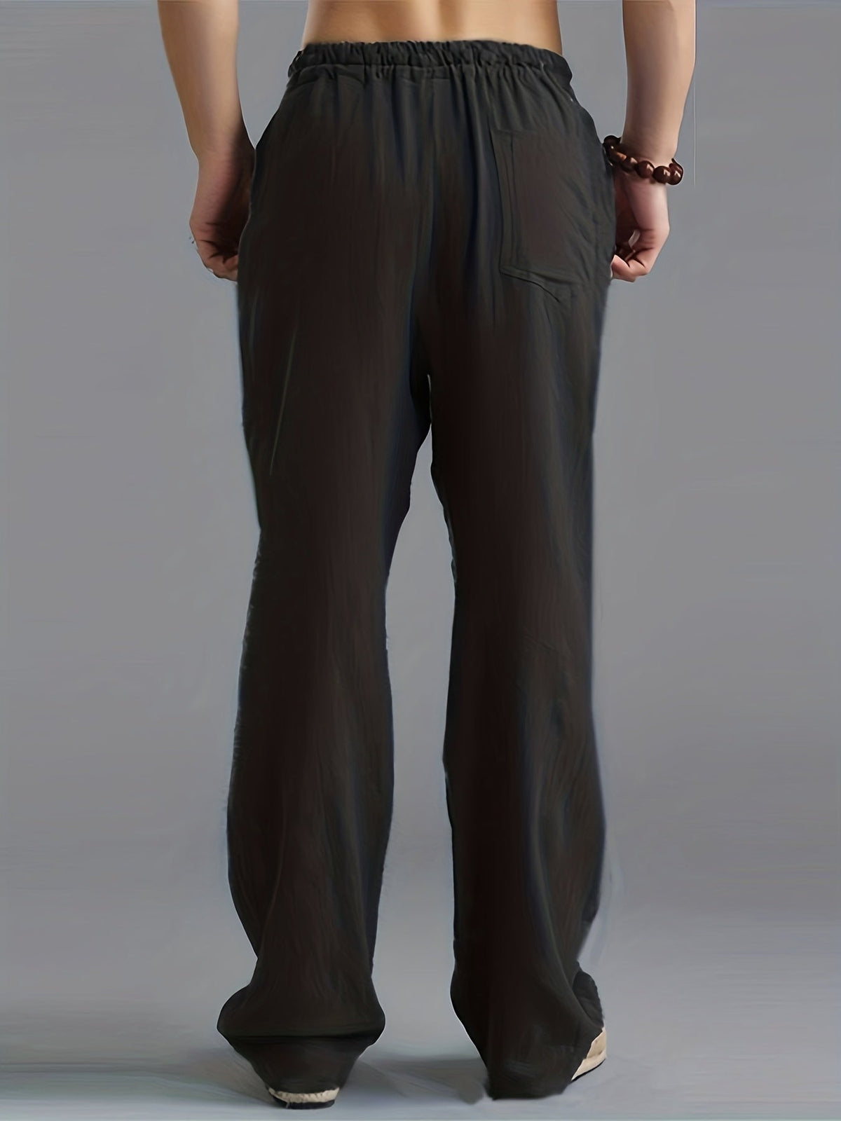 Men's Wide-Leg Joggers – Relaxed Lounge Fit, S to 5XL