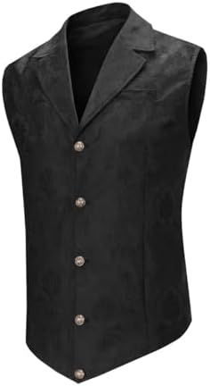 Men's Vintage Gothic Steampunk Waistcoat