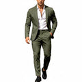 Men's Lightweight Two-Piece Suit – Refined Tailoring