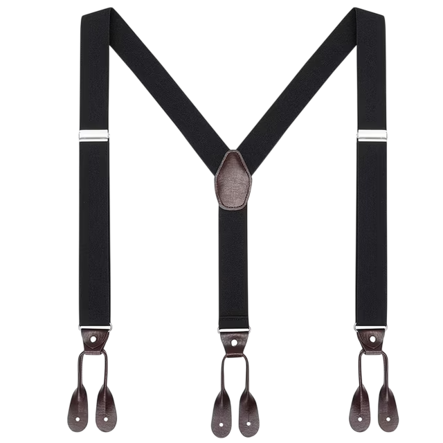 Men's Vintage Suspenders – Adjustable Retro Braces