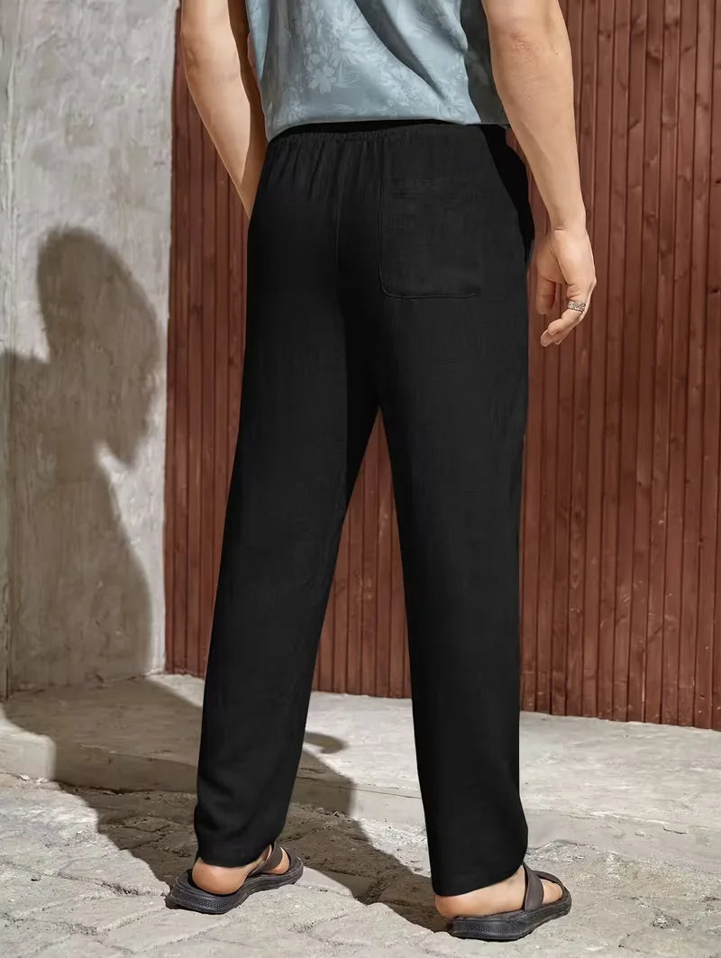 Men's Lightweight Drawstring Trousers