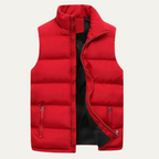 Men's Padded Puffer Gilet – Lightweight Quilted Vest