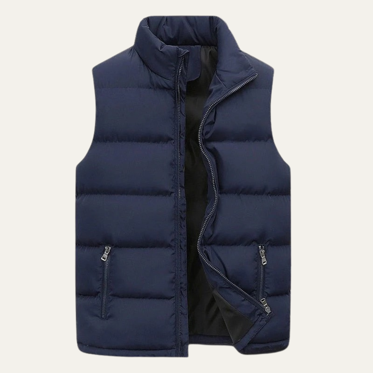 Men's Padded Puffer Gilet – Lightweight Quilted Vest