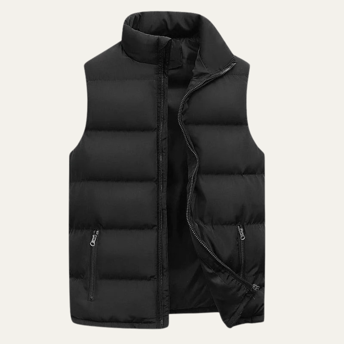 Men's Padded Puffer Gilet – Lightweight Quilted Vest