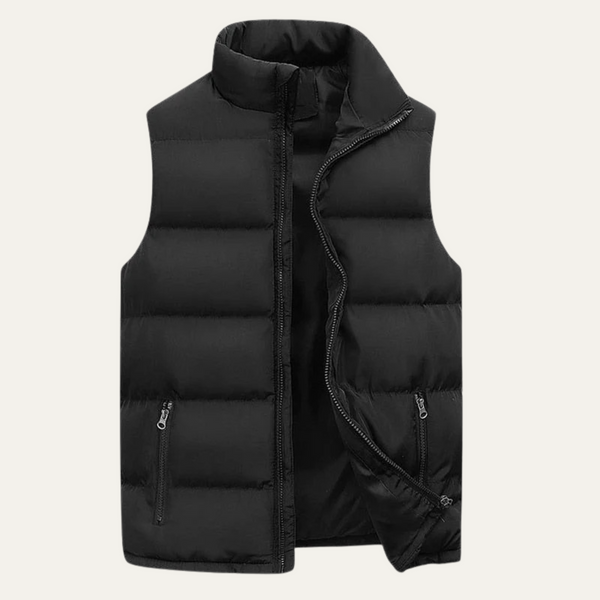Men's Padded Puffer Gilet – Lightweight Quilted Vest