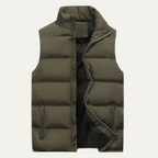Men's Padded Puffer Gilet – Lightweight Quilted Vest