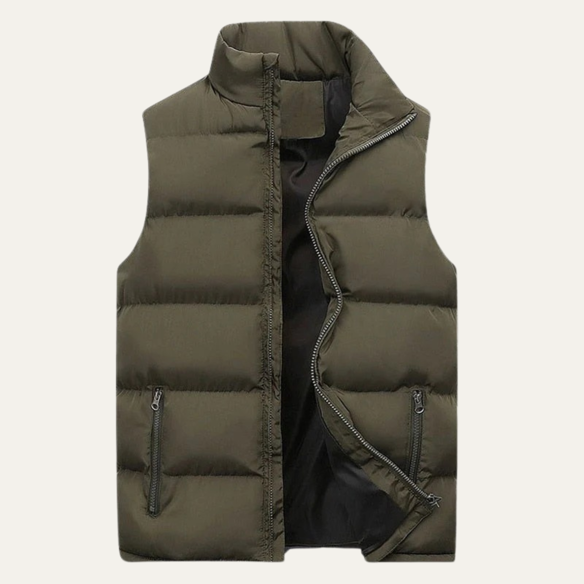 Men's Padded Puffer Gilet – Lightweight Quilted Vest