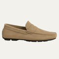 Men's Suede-Look Loafers – Lightweight Slip-On